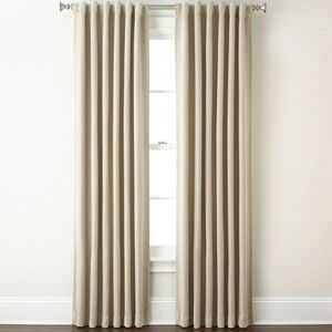 Eclipse‎ Fresno Blackout Window Curtain Panel in Wheat beige 52 X 84 NEW